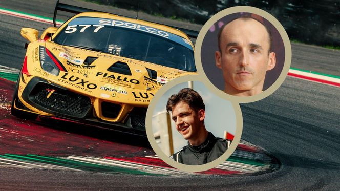 Dawid Żydlewski i Robert Kubica