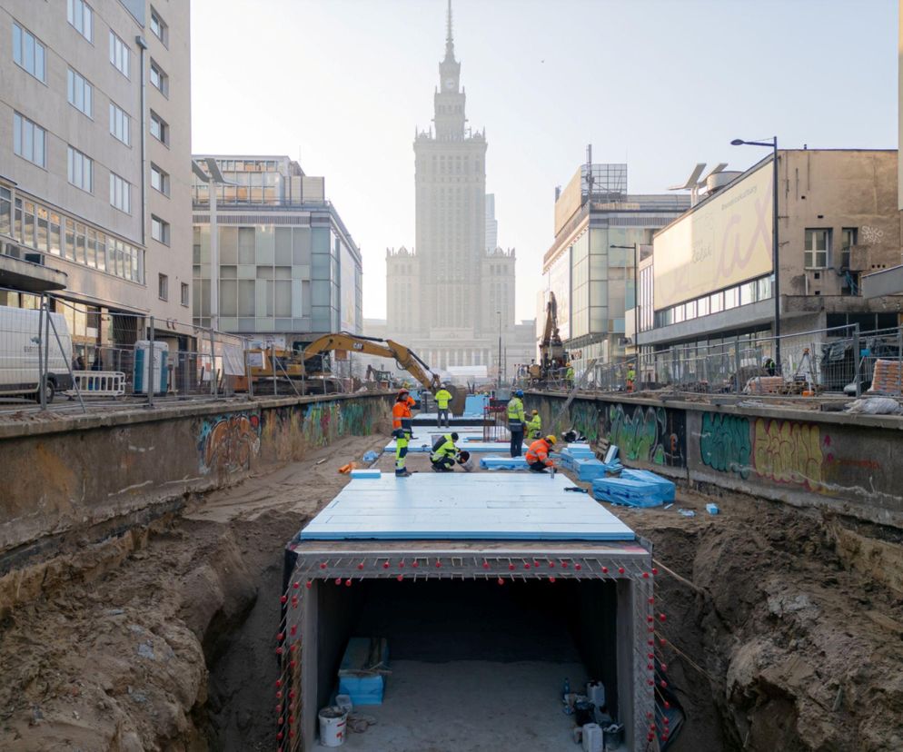 Duża inwestycja w samym centrum Warszawy. Na jakim etapie są prace?