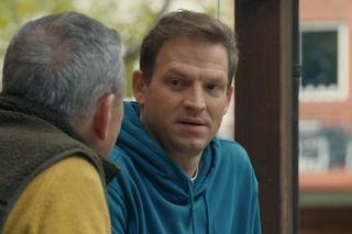 Barwy szczęścia, odcinek 3247. Czesław (Marian Jaskulski), Łukasz (Michał Rolnicki)