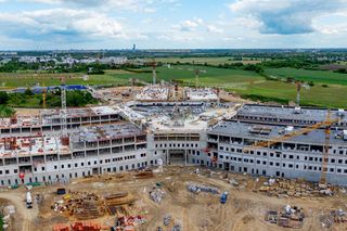We Wrocławiu powstaje najnowocześniejszy w Polsce szpital onkologiczny. Będzie ogromny