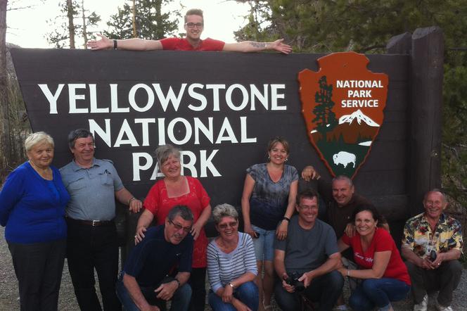 Polonijni podróżnicy w Yellowstone