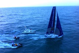 Vendee Globe: Armel Le Cleac'h drugi w Les Sables d'Olonne!