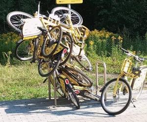 Skandaliczne przypadki niszczenia Metrorowerów. GZM: dosłownie ręce opadają