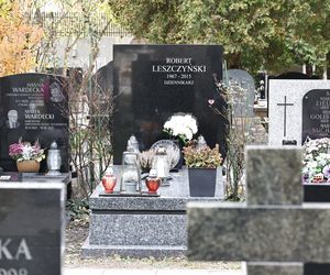 Tak wygląda grób Roberta Leszczyńskiego