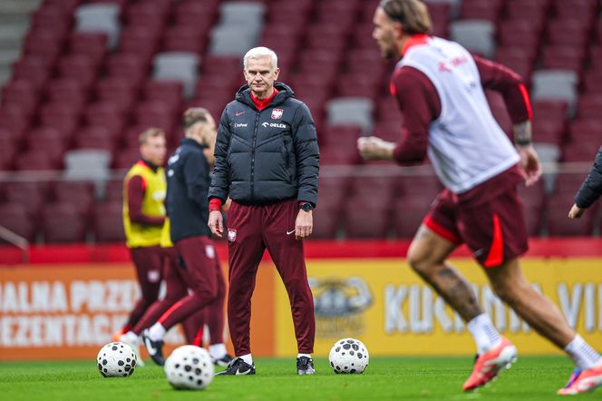 Trening Reprezentacji Polski w piłce nożnej