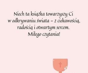 Dedykacja na komunię do książki
