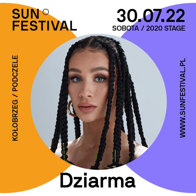 Sun Festival 30 lipca 2022 - Dziarma na 2020 Stage