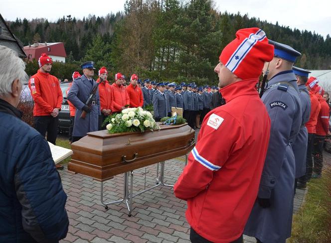 Pogrzeb Pawła Burdyla, policjanta z Jordanowa