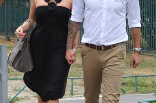 MAŁGORZATA ROZENEK I RADOSŁAW MAJDAN Z DZIEĆMI