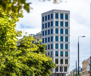 Dawny „szkieletor” przy placu Politechniki 4 w Warszawie