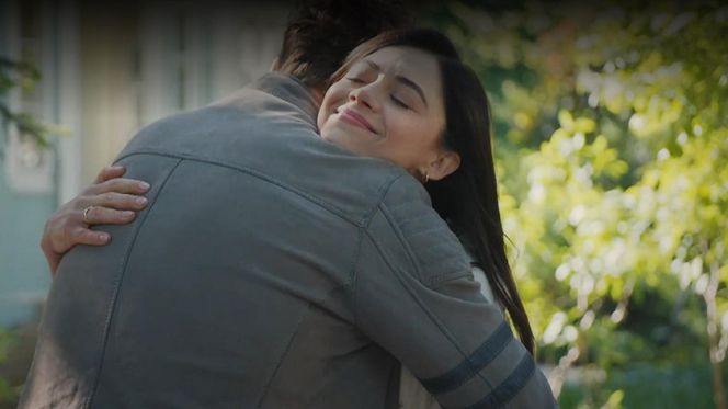 M jak miłość odc. 1880. Iza (Adriana Kalska), Marcin (Mikołaj Roznerski)