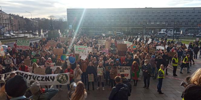 Wielki protest w Krakowie. Strajkowali w obronie klimatu 