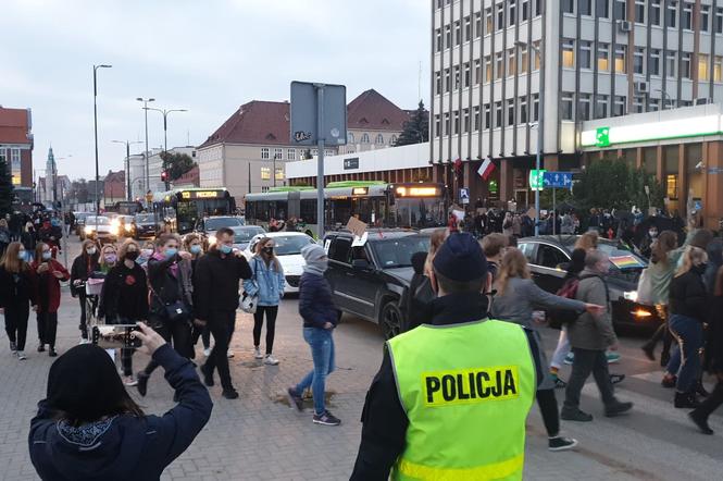 Strajk kobiet w Olsztynie