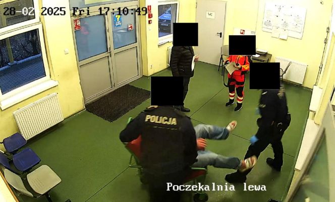 Tortury w łódzkiej izbie wytrzeźwień