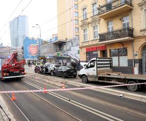 Wypadek w Szczecinie plac Rodła 