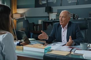 M jak miłość odc. 1694: Jerzy Argasiński (Karol Strasburger), Kasia (Paulina Lasota)