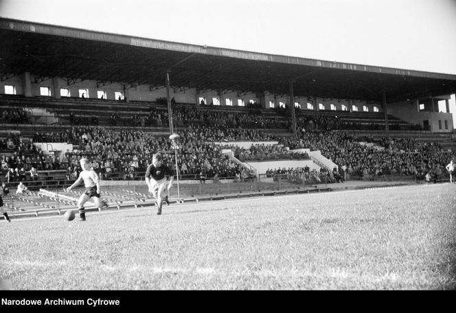 Mecz Legia Warszawa - Polonia Warszawa (1949)