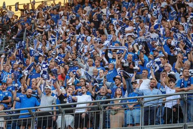 Lech Poznań - Śląsk Wrocław. Tak bawili się kibice na Enea Stadionie