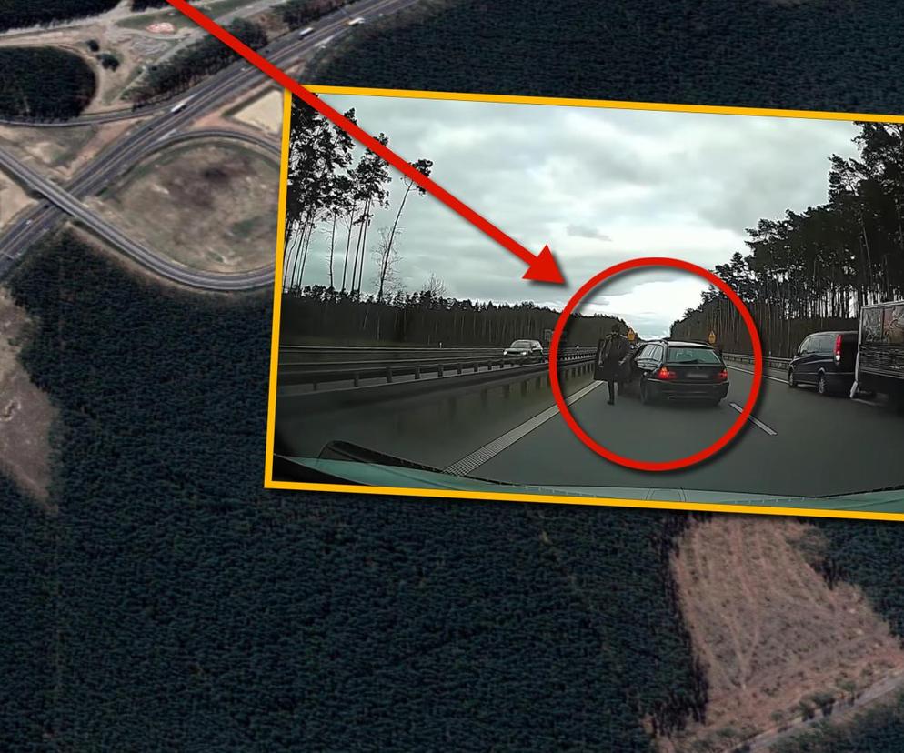 Kierowca BMW zrobił to na autostradzie. Nagranie mrozi krew w żyłach