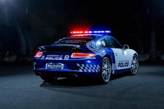 Porsche 911 Carrera jako radiowóz policji w Australii