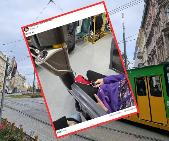 Zrobił to w tramwaju! Pasażerowie nie mogli uwierzyć