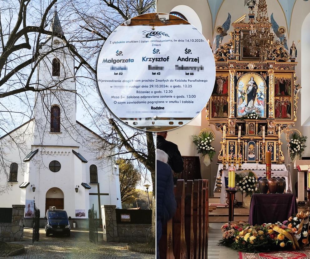 Tragedia w Barcicach. Bliscy pożegnali ofiary potrójnego zabójstwa