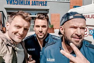 	M jak miłość po wakacjach 2020. Bartek (Arkadiusz Smoleński), Andrzejek (Tomasz Oświeciński), Rafał (Jakub Kucner)