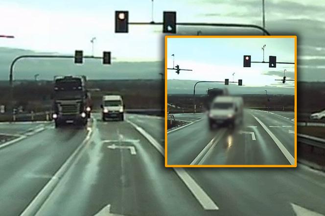 Wyprzedził TIR-a na skrzyżowaniu! Zapłaci 30 000 zł?