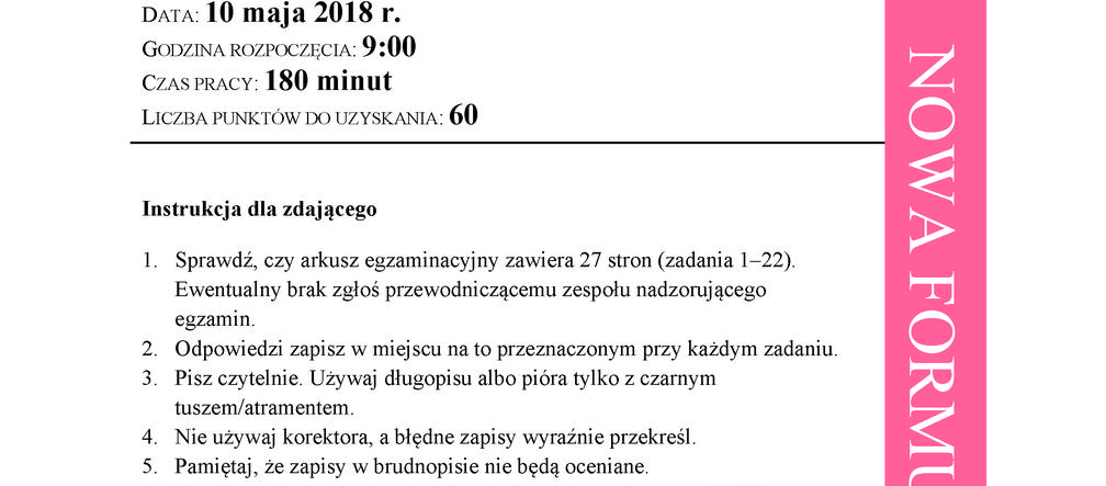 Matura 2018 z biologii. Poziom rozszerzony - arkusze CKE