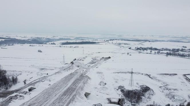 Budowa trasy S7 Miechów - Szczepanowice