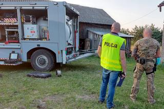 Granat z czasów wojny znaleziony w stodole pod Otwockiem