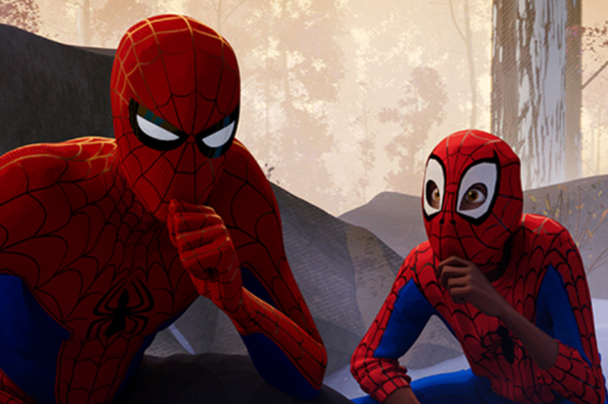 Kadr z filmu Spider-Man Uniwersum