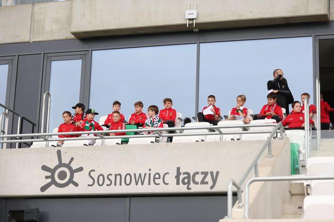 Kibice podczas meczu Zagłębie Sosnowiec – GKS Katowice 