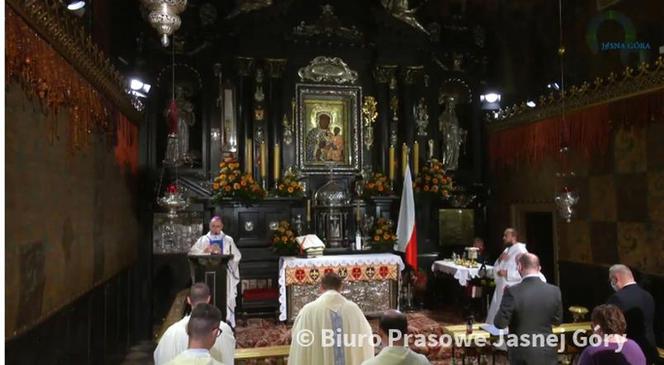 Częstochowa: Pracownicy sanepidów modlili się na Jasnej Górze o koniec pandemii koronawirusa