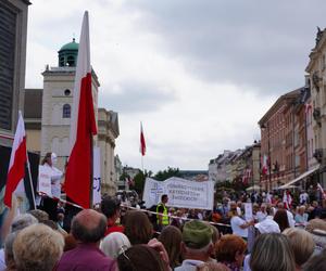 Protest katechetów w Warszawie 21.08.2024