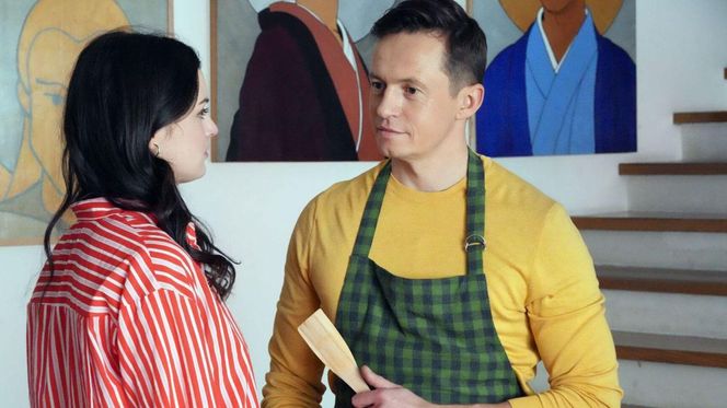 Barwy szczęścia odc. 3183. Weronika (Maria Świłpa), Błażej Modrzycki (Piotr Ligienza)