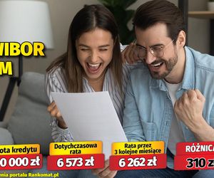 Tak spadną raty twojego kredytu!