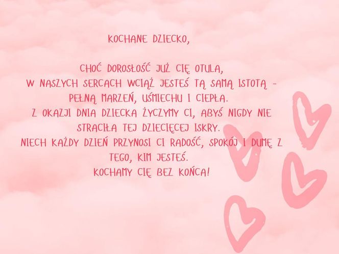 Dzień Dziecka - kartki