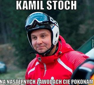 Kamil Stoch - memy, żarty dowcipy. Zbiór najlepszych obrazków! 