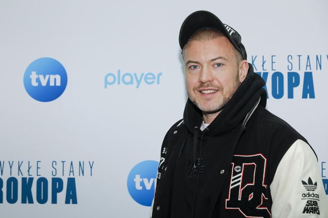 Wojciech Łozo Łozowski zabrał dziewczynę na premierę "Vinci2"