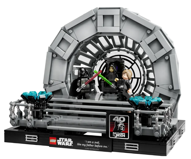 LEGO diorama Star Wars