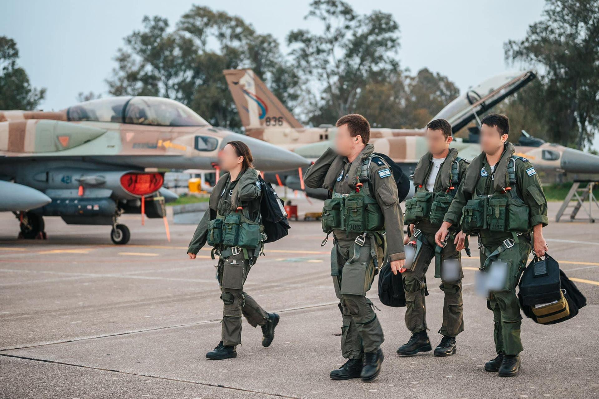 Piloci F-16 Izraelskich Sił Powietrznych