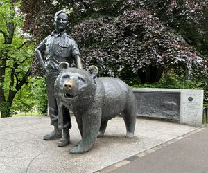 Pomnik Niedźwiedzia Wojtka w Edynburgu