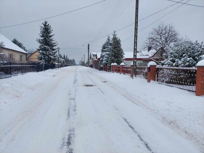 Starachowice zasypane śniegiem