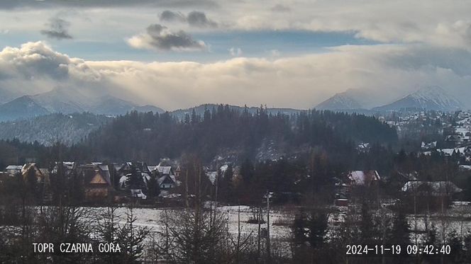 Śnieg w Tatrach