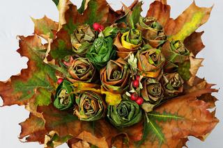Zrób to sam: jesienne dekoracje z liści. Jak zrobić jesienny bukiet? Instrukcja krok po kroku