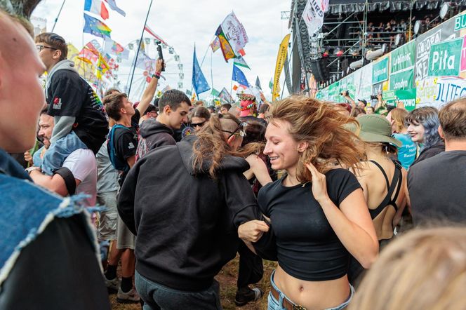 Festiwalowicze na Pol'and Rock Festivalu 2025