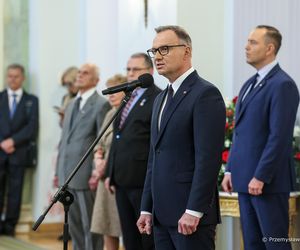 Odznaczeni przez prezydenta Andrzeja Dudę