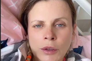 Maria Sadowska opublikowała nagranie ze szpitala. Nie mam siły  