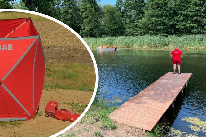 Mężczyzna utonął w jeziorze przy Nowym Dworze Mazowieckim. Lekarz stwierdził zgon